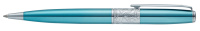 Купить Ручка шариковая Pierre Cardin BARON. Цвет - бирюзовый металлик. Упаковка В. арт. PC2208BP