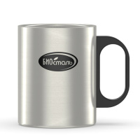 Купить Кружка Biostal (0,35 литра) с пластиковой ручкой арт. NM-350B