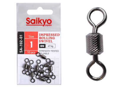 Купить Вертлюг Saikyo SA-102-01 - 10 шт (47кг) арт. SA-102-01