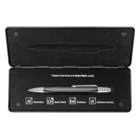 Купить Caran d’Ache Office Alchemix - Carbone/Chrome, шариковая ручка, M арт. 4880.496