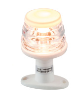 Купить Огонь топовый на стойке 4"; белый; пластиковый; 12 В; 10 Вт; Ba15d арт. LPARDFX00003