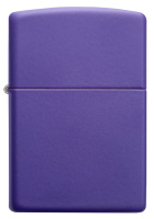 Купить Зажигалка ZIPPO Classic с покрытием Purple Matte, латунь/сталь, фиолетовая, матовая, 38x13x57 мм арт. 237