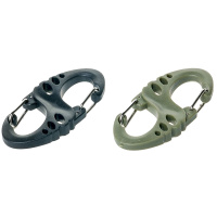 Купить Tramp карабин пластиковый S-type черный арт. TRA-217