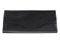 Купить Кисет для табака ZIPPO, чёрный, натуральная кожа, 17x2x8,5 см арт. 2006059