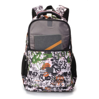 Купить Рюкзак TORBER CLASS X, черно-белый с рисунком, полиэстер, 45 x 30 x 18 см арт. T2743-WHI-BLK