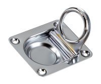 Купить Ручка палубная потайная 65х56х1 мм; нержавеющая арт. 11460