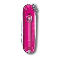 Купить Нож-брелок VICTORINOX Classic SD Colors "Cupcake Dream", 58 мм, 7 функций, полупрозрачный розовый арт. 0.6223.T5G