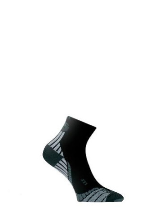 Купить Носки Lasting ITL 908, microfiber+polyester, черный с белыми полосками, размер M (ITL908M) арт. ITL908M
