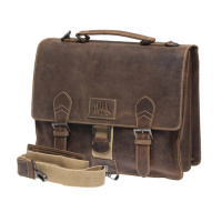 Купить Портфель Klondike Native, коричневый, 38х14х33 см, 17,5 л арт. KD1132-03