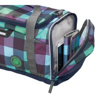 Купить Сумка спортивная Coocazoo SporterPorter Green Purple District зеленый/черный арт. 00124798