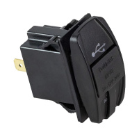 Купить Разъем USB 5В 3.1А для установки с кнопками (упаковка из 25 шт.) арт. AES1118SUL007_pkg_25