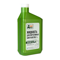 Купить Жидкость для нижнего бака биотуалета ТМ ДРУГ 1 л (зелёная) арт. LLT1