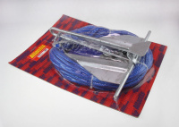 Купить Якорь Дэнфорта 2.7 кг с цепью 1,2 м и веревкой 30 м в сумке арт. A2397BL