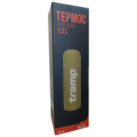 Купить Tramp Термос Soft Touch 1.2 л, TRC-110, оливковый арт. TRC-110