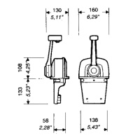 Купить Контроллер вертикального крепления  с тримом арт. B77