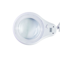 Купить Лупа 8608D 5D (5 дптр, 127 мм) на струбцине с подсветкой LED арт. 25598