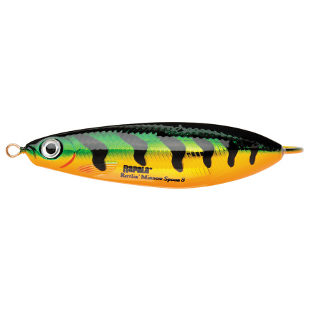 Купить Незацепляйка RAPALA Rattlin' Minnow Spoon 08 /FLP / 8см, 16гр. арт. RMSR08-FLP