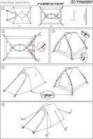 Купить Палатка Trimm Trekking FORESTER, песочный 2+1, 49702 арт. 49702