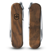 Купить Нож-брелок Victorinox Classic SD, 58 мм, 5 функций, рукоять из орехового дерева арт. 0.6221.63