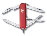 Купить Нож-брелок VICTORINOX Manager, 58 мм, 10 функций, красный арт. 0.6365