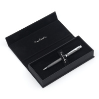 Купить Ручка шариковая Pierre Cardin TRESOR. Цвет - черный и серебристый. Упаковка В. арт. PC1001BP-03