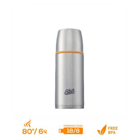 Купить Термос Esbit ISO, новый дизайн, cтальной-оранжевый, 0.5 л, ISO500ML арт. ISO500ML