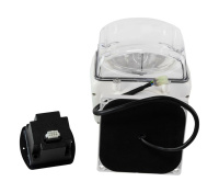 Купить Прожектор с дистанционным управлением, белый корпус, ксенон, джойстик и брелок, модель 971 арт. SL055CWPT12VSS