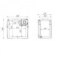 Купить Компрессорный автохолодильник Alpicool CX50 (12/24) арт. 990265