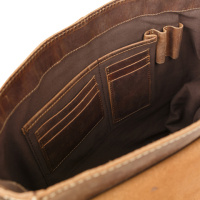 Купить Сумка Klondike Native, коричневая, 35х13х36 см арт. KD1129-03