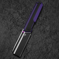Купить Нож Bestech Tardis сталь D2, рукоять G10 черно-фиолетовая арт. BG54D