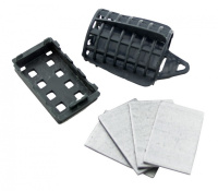 Купить Кормушка ECOPRO фидерная пластик. сетка с грунтозацепом 120г (10 шт.) арт. EPF-HDR-PSG120