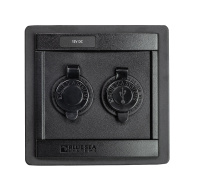 Купить Панель с двойным USB-разъемом 5В 2.1А и прикуривателем арт. 1478