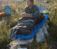 Купить Мешок спальный  Naturehike CWZ400 NH19W400-Z с пуховым конвертом  L черный, 6927595765371 арт. 6927595765371