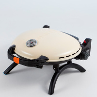 Купить Газовый гриль O-GRILL  700T bicolor black-cream + адаптер А арт. 700T_CREAM