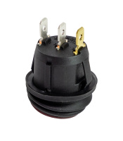 Купить Переключатель двухпозиционный ON-OFF 12В/21А 3Р с подсветкой арт. 10119-01