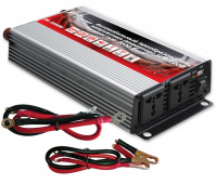 Купить Преобразователь напряжения автомобильный AVS IN-2000W (12В > 220В, 2000 Вт, USB) арт. 6820