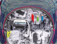 Купить Рюкзак Coocazoo JobJobber2 Wildberry Knit, фиолетовый арт. 139266