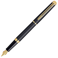 Купить Waterman Hemisphere - Matt Black GT, перьевая ручка, F арт. S0920710