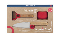 Купить Набор ножей Opinel Le Petit Chef Set (Нож шеф-повара+нож для овощей+защита пальцев), 001746 арт. 001746