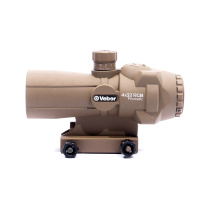 Купить Прицел оптический Veber Wolf Prismatic 4x32 RGB (уценка01) арт. 25535у01