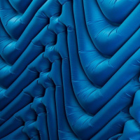 Купить Надувной коврик Static V Double Blue, синий (06DVBL02E) арт. 06DVBL02E