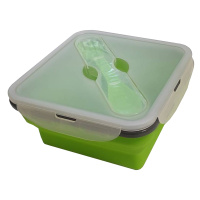 Купить Контейнер силиконовый Tramp с ловилкой 1000 мл TRC-145 (оливковый) арт. TRC-145