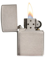 Купить Зажигалка ZIPPO Armor™ c покрытием Brushed Chrome, латунь/сталь, серебристая, матовая, 38x13x57 мм арт. 162