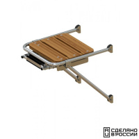 Купить Платформа кормовая с трапом 2 ступени черные арт. 040202BT