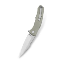 Купить Нож Bestech Warwolf сталь D2, рукоять G10 бежевая арт. BG04C