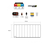 Купить Спальный мешок Trimm Comfort TRAMP, зеленый, 195 R, 44197 арт. 44197