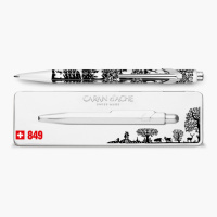Купить Caran d’Ache Office 849 Pop Line - Totally Swiss, шариковая ручка, M арт. 849.754