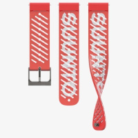 Купить Силиконовый ремешок Suunto Athletic 5 22 мм Lava Red S+M, красный арт. SS050962000