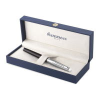 Купить Waterman Hemisphere - Matte SS Black CT, перьевая ручка, F арт. 2146578