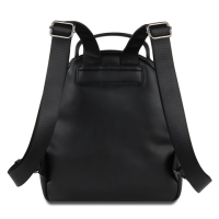 Купить Рюкзак женский Bugatti Cara, чёрный, полиуретан, 25,5х11х27,5 см, 7 л арт. 49615101